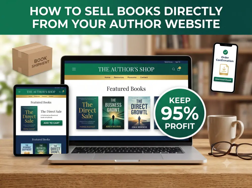 How to sell sell your author books from your site